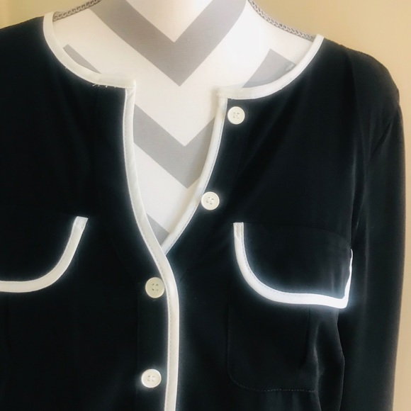 Alfani Black Blouse size 14 - Picture 4 of 4